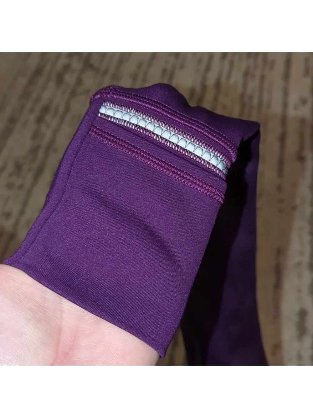 Lululemon First Mile 1/2 Zip Darkest Magenta